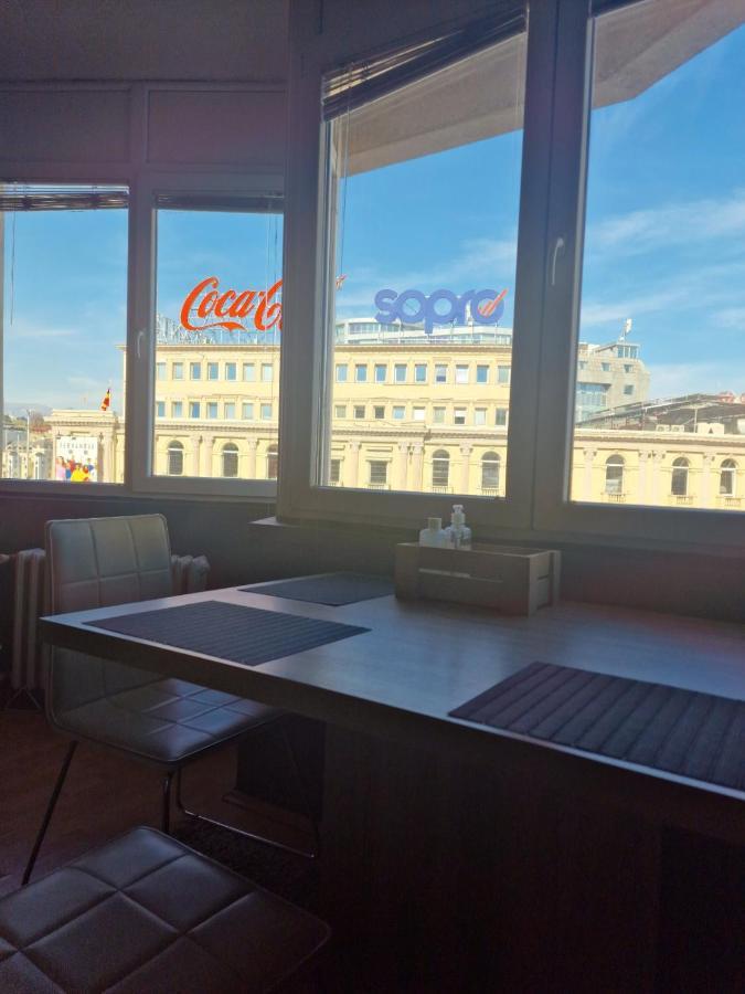 Skopje Plaza Apartment מראה חיצוני תמונה