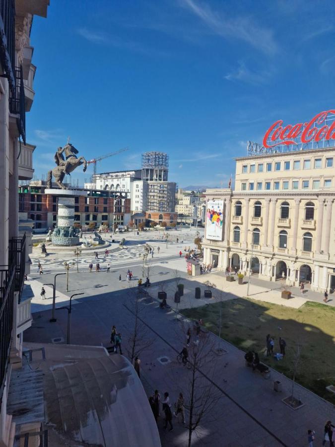 Skopje Plaza Apartment מראה חיצוני תמונה