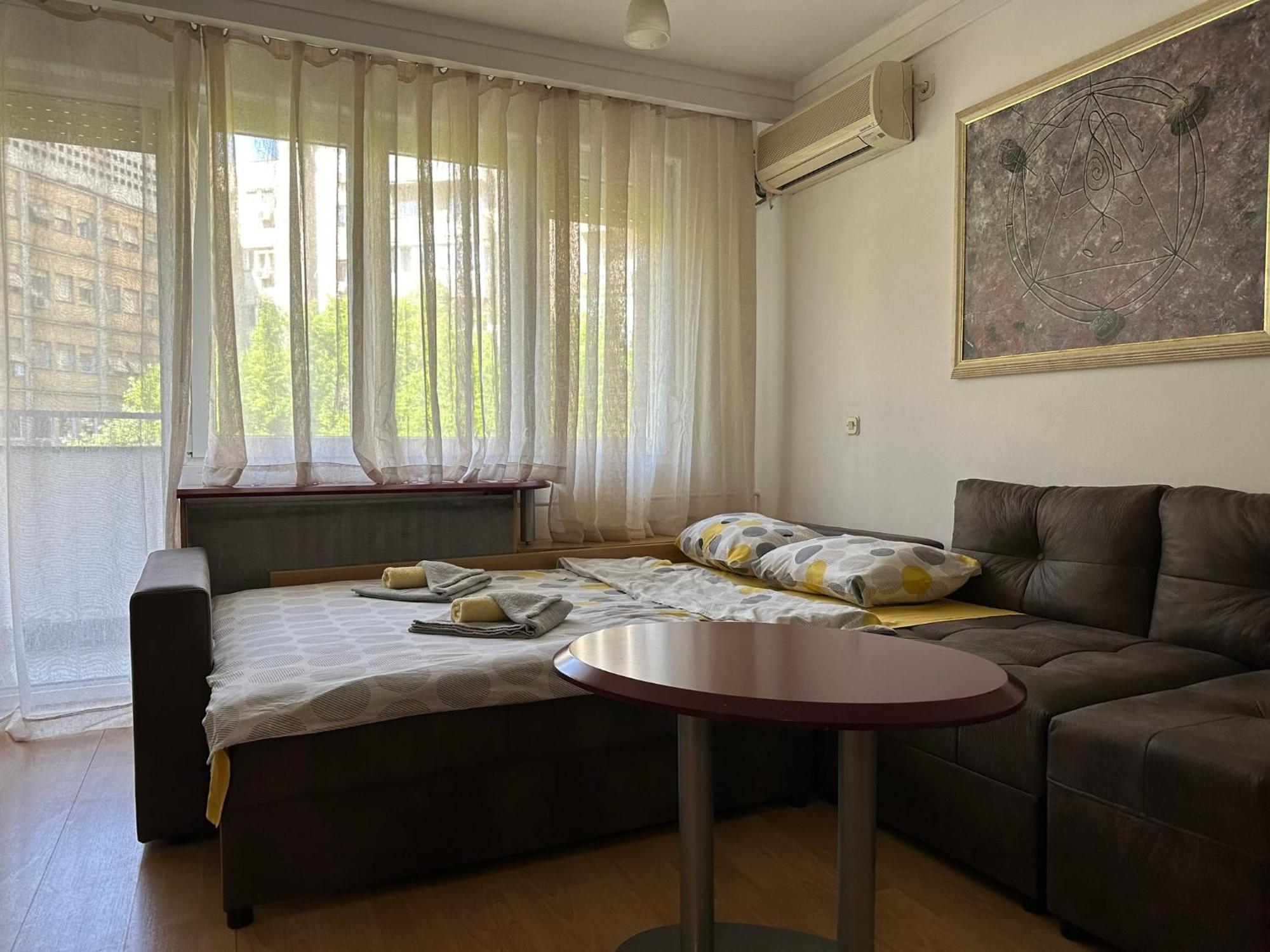 Skopje Plaza Apartment מראה חיצוני תמונה