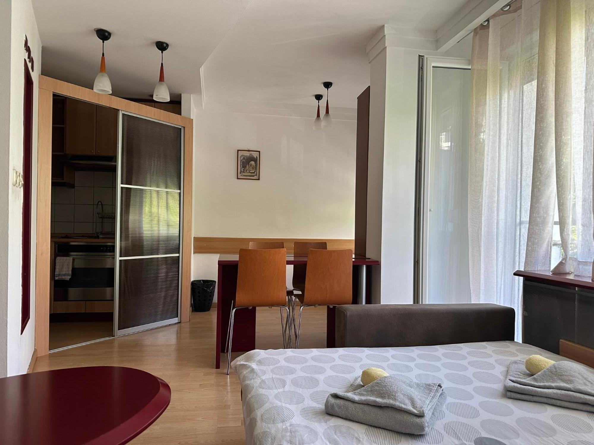 Skopje Plaza Apartment מראה חיצוני תמונה