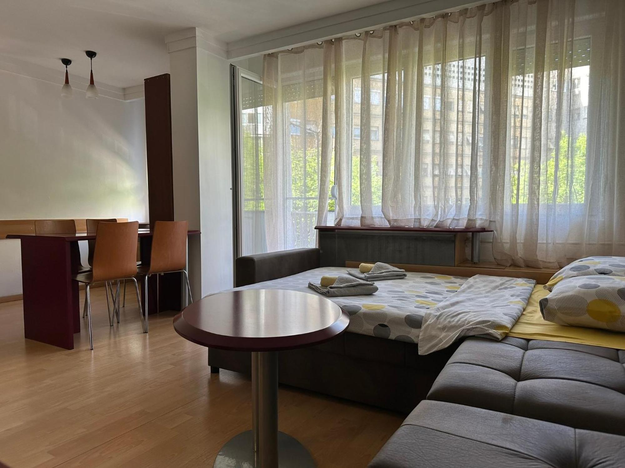 Skopje Plaza Apartment מראה חיצוני תמונה
